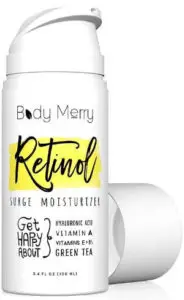 Body Merry Retinol Moisturizer Anti Aging Wrinkle and Acne Face Moisturizer Cream