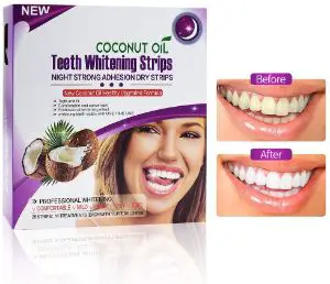 Cocconut Oil Teeth Whitening Strips