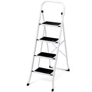 Delxo Folding 4 Step Ladder