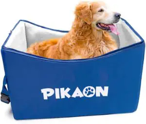 PIKAON Lookout Booster Car Seat for Larger Dogs