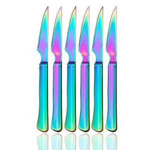 Culter Multi-Color Steak Knives