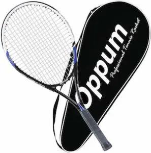 oppum Adult Carbon Fiber Tennis Racket, Super Light Weight