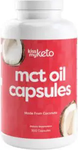 Kiss My Keto MCT Oil Capsules