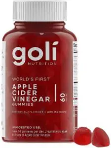 World’s First Apple Cider Vinegar Vitamins by Goli Nutrition