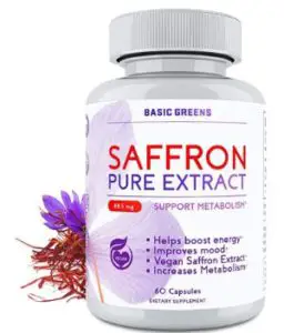 Basic Greens Saffron Supplement and Weight Loss for Women