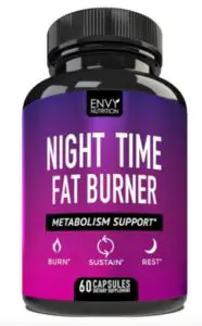 Envy Nutrition Night Time Fat Burner Metabolism Support