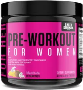 Sheer Strength Pre-Workout for Women