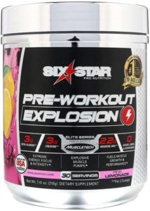 Six Star Explosion Pre-Workout