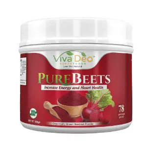 Viva Deo PureBeets 100% Organic Pure Beet Root Nitric Oxide Supplement