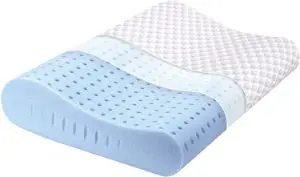 Milemont Memory Foam Pillow, Cervical Pillow, Orthopedic Contour Pillow