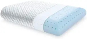 Milemont Ventilated Gel Memory Foam Pillow, Bed Pillows for Sleeping
