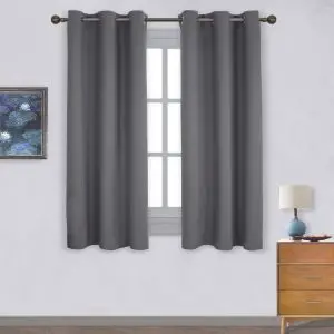 NICETOWN Thermal Insulated Grommet Blackout Curtains for Bedroom
