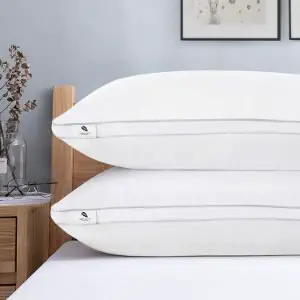 viewstar Queen Pillows for Sleeping, Bed Pillows 2 Pack Down Alternative