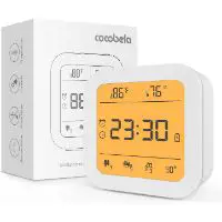 COCOBELA White Noise Machine, Nightlight, and Clock