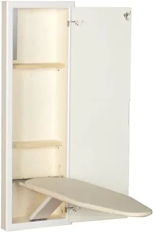 Household Essentials StowAway In-Wall Ironing Board Cabinet