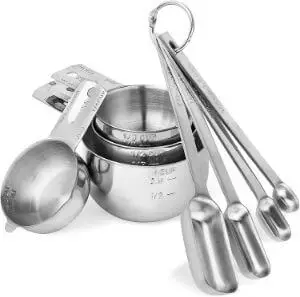 Morgenhaan Stainless Steel Measuring Cups and Spoons