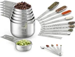 Wildone Measuring Cups & Spoons Set